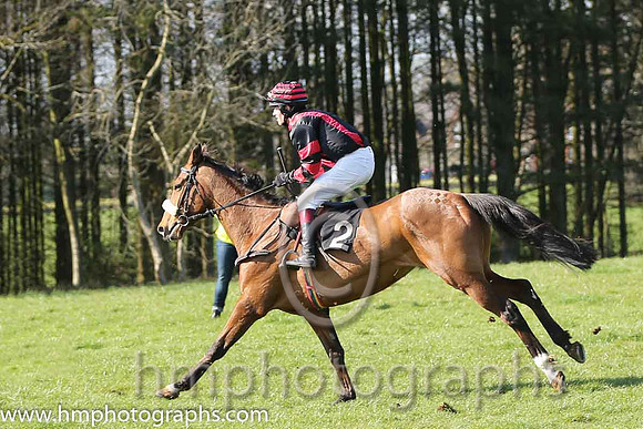 06th - Diamond Reign (2)  M D Clarke - Trainer: Darren Clarke - black  red stripes