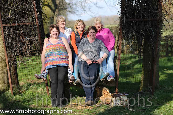 Spectators at East Antrim Hounds P2P at Loughanmore