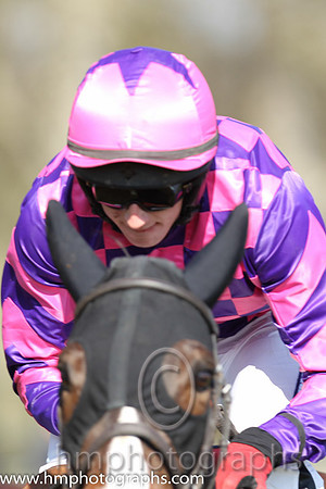 02nd - Canadian Steel (5)  D G Lavery - Trainer: B R Hamilton - purple  pink check