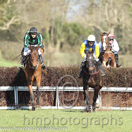 04th - Vandergraaf (16)  N Gault - Trainer: Mrs J B Ross - black, emerald green stars , 07th PU - Merrydown Black (11)  Derek O'Connor - Trainer: S R B Crawford - dark blue, yellow diamond