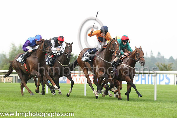 01 Baraweez and C O'Conoghue - - 01st (12 ,orange, dark blue disc ) Trainer - B Ellison