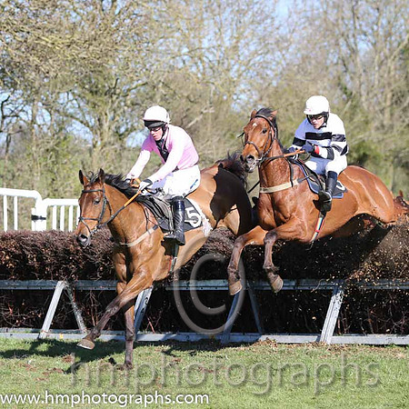 01st Festive Day ( 5 )  Derek O'Connor - Trainer : Norman Lee - black, pink sleeves  03rd Gonal ( 6 )  N Gault - Trainer : John Bryson - black  white hoops