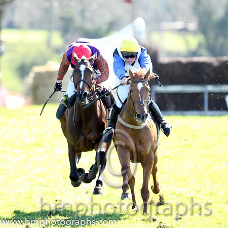 02nd Steel's Cotton ( 13 )  N McParlan - Trainer : I R Ferguson - violet, royalstewart tartan sleeves, red cap  01st Kinnacally ( 10 )  P Power - Trainer : Paul McAleese - black, white cross belts