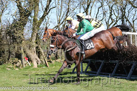 09th Playingwithnumbers ( 24 )  S Clements - Trainer : J P Brennan - green, yellow cap