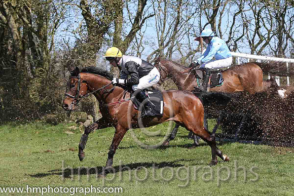 05th Ballycash ( 1 )  Derek O'Connor - Trainer : Colin S McKeever - black  white qtrd