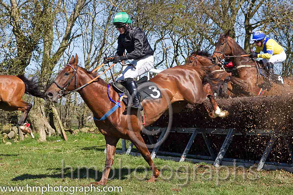 10th PU Jardin Des Plantes ( 3 )  B O'Neill - Trainer : Colin Bowe - maroon, green cap