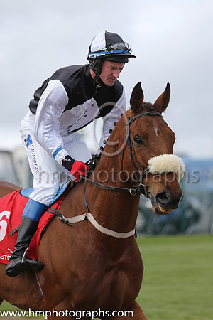 09th Solid Strike (GB) ( 6 , black, white diamond ) and J.T. Carroll (3) - Trainer : A.J.Kennedy - Owner : A.J.Kennedy