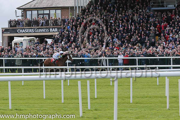 02nd Enniskillen ( 4 , pink, light blue sleeves ) and B.O. Walsh (7) - Trainer : Peter Maher - Owner : A. Weld
