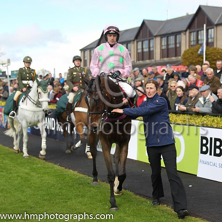 01st Douvan (FR) ( 3 , pink, light green stars ) and R. Walsh - Trainer : W.P. Mullins - Owner : Mrs S Ricci