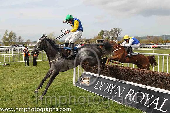 05th Young Palm ( 6 , blue, yellow diamond ) and A.E. Lynch - Trainer : S.R.B. Crawford - Owner : Mrs P Sloan