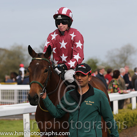 11th Turfmans Daughter ( 14 , maroon, white spots ) and N. Carberry - Trainer : Noel Meade - Owner : J.Kernohan