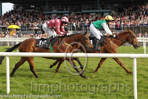 10th Another Alex ( 1 , green, white sleeves ) and A.J. Clarke (7) - Trainer : J. Woods - Owner : J. Woods