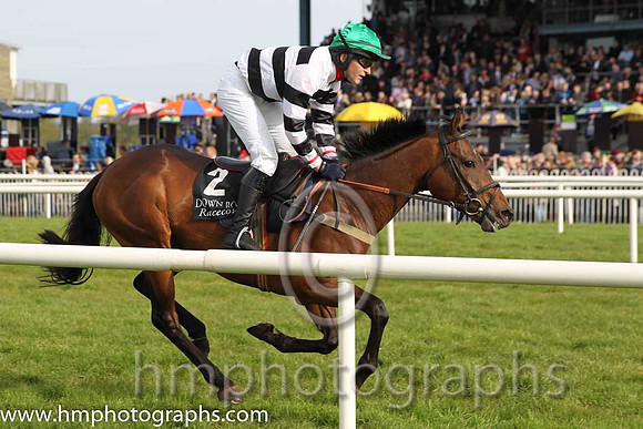16th Aye Paddy Too ( 2 , green, white sleeves ) and N. Gault (7) - Trainer : W J Bryson - Owner : W J Bryson