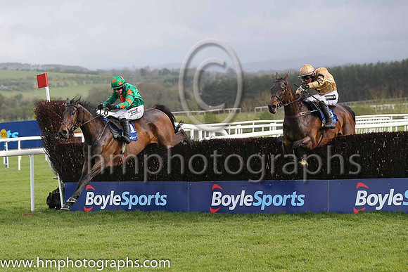 02nd Baily Green ( 1 , green, orange star ) and M.A. Enright - Trainer : M.F.Morris - Owner : R.A. Scott and 01st Felix Yonger ( 3 , black and buff halvd ) and D.E. Mullins - Trainer : W.P. Mullins -