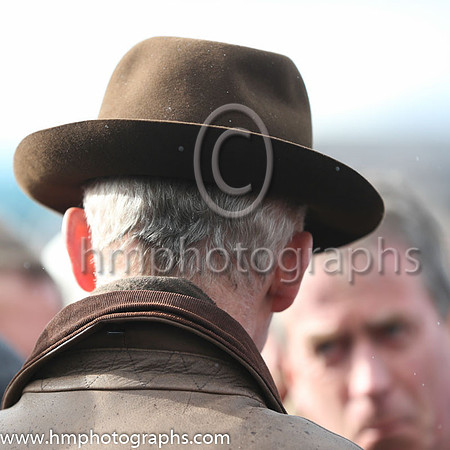Willie Mullins talks to the press