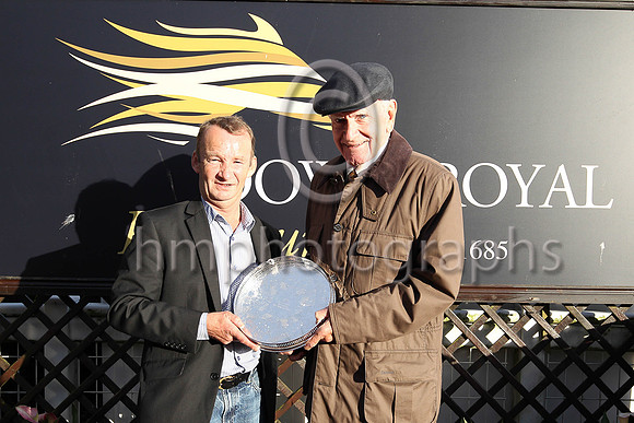 Bill Boyd and winning trainer John Patrick Shananah