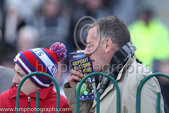Spectators at Punchestown