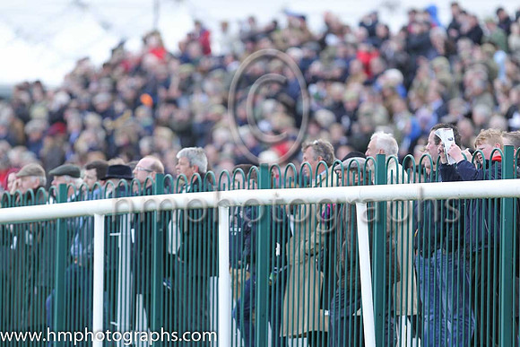Spectators at Punchestown