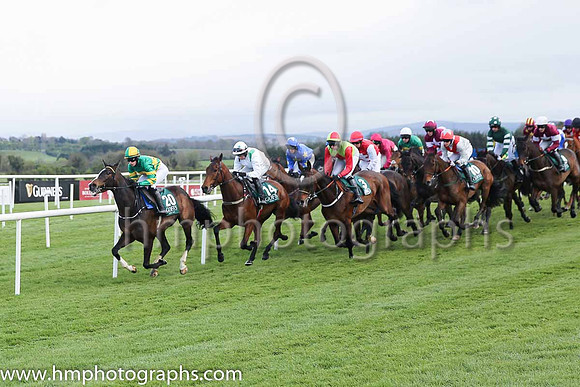 03rd Tesseract ( 20 , orange and green hoops ) and - Trainer : A.P.O'Brien - Owner : John P. McManus