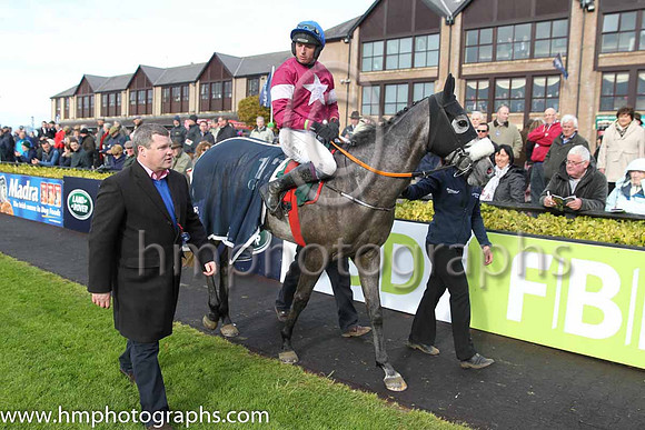 01st Petit Mouchoir (FR) ( 12 , maroon, white star ) and J J Codd - Trainer : Gordon Elliott - Owner : Gigginstown House Stud