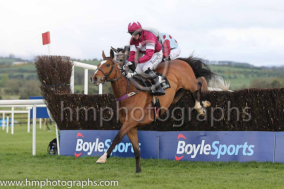 05th Don Poli ( 2 , maroon, white star ) and B.J. Cooper - Trainer : W.P. Mullins - Owner : Gigginstown House Stud