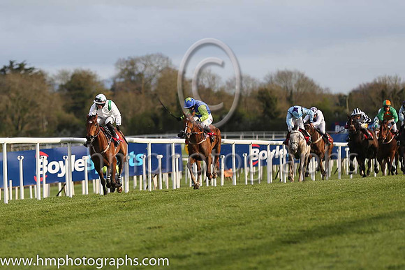01st Timing'severything ( 20 , white, green epaulettes ) and J.M. Mangan (3) - Trainer : P. Twomey - Owner : P. Twomey