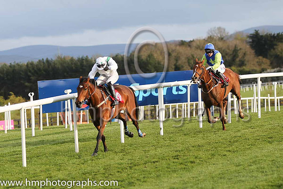 01st Timing'severything ( 20 , white, green epaulettes ) and J.M. Mangan (3) - Trainer : P. Twomey - Owner : P. Twomey