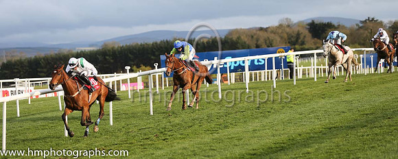 01st Timing'severything ( 20 , white, green epaulettes ) and J.M. Mangan (3) - Trainer : P. Twomey - Owner : P. Twomey