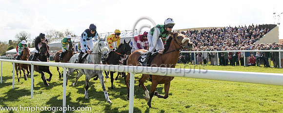 11th Is Herself About ( 15 , freen and black diamonds ) and B.R. Dalton (3) - Trainer : David M.O'Brien - Owner : Peter Tarrant