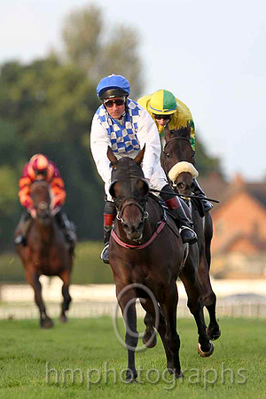 Lady Lyrath & J F Egan - 6th (15, royal blue and white check) - CU2D3445-e