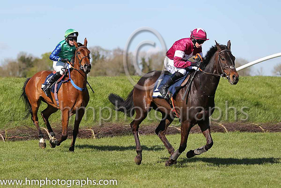 01st Uncle Junior ( 13 , purple, yellow chevron ) and P.W. Mullins - Trainer : W.P. Mullins - Owner : Mrs M McMahon