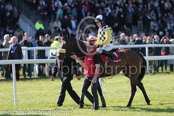 11th I Shot The Sheriff ( 4 , black and white check, yellow sleeves ) and P. Carberry - Trainer : A.J.Martin - Owner : Malcolm C.Denmark