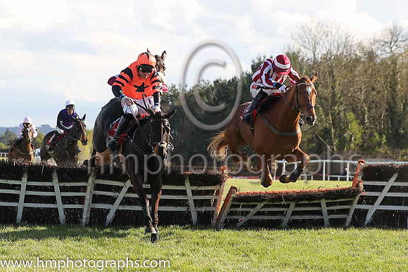 06th Jetson ( 5 , orange, black star ) and D.N. Russell - Trainer : Mrs John Harrington - Owner : G.McGrath/Mrs Moira McGrath