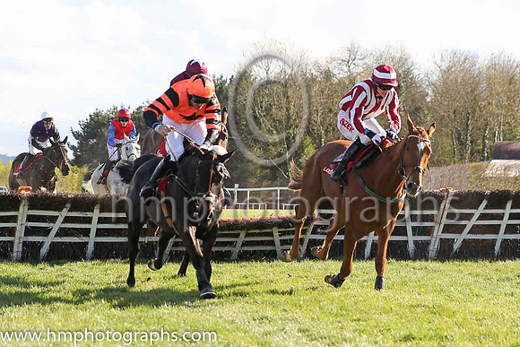 06th Jetson ( 5 , orange, black star ) and D.N. Russell - Trainer : Mrs John Harrington - Owner : G.McGrath/Mrs Moira McGrath