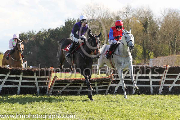05th Ttebbob ( 10 , purple, dark green star ) and R.M. Power - Trainer : Mrs John Harrington - Owner : David Bobbett