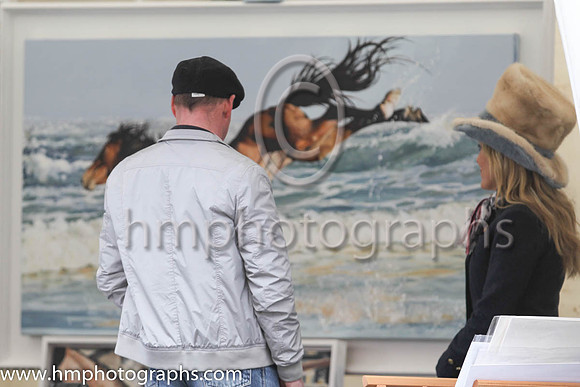 Trish Findlater Artist at Punchestown - CU2D9978