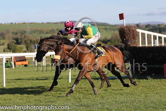 03rd Ted Veale ( 5 , green, yellow sleeves ) and P. Carberry - Trainer : A.J.Martin - Owner : John Breslin