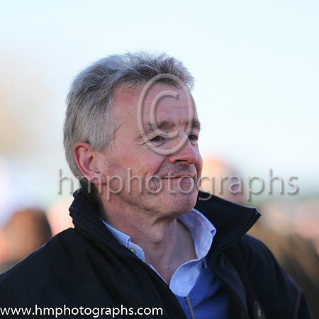 Michael O'Leary Sponsor of Ryanair Novice Chase at Punchestown