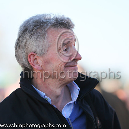 Michael O'Leary Sponsor of Ryanair Novice Chase at Punchestown