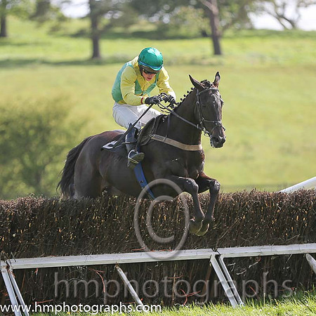 01st Mr Bolt ( 8 ) and N McParlan - Trainer : Sean McParlan - green and yellow diabolo
