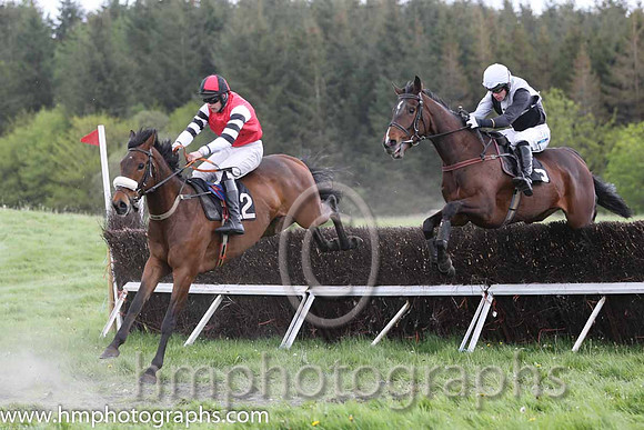 05th Brd Templepoint ( 3 ) and Derek O'Connor - Trainer : Colin S McKeever - Black and white qtrd