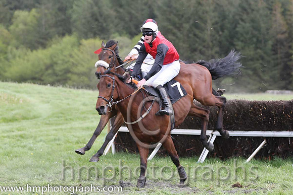 08th PU Mr Mcgo ( 7 ) and B Browne - Trainer : Thomas McGeough - red , black sleeves