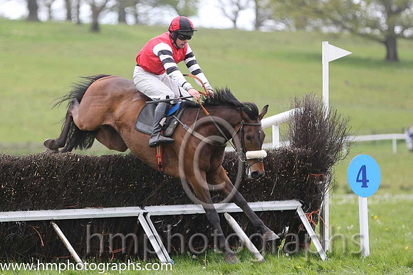 04th Overly Cautious ( 22 ) and M O'Hare - Trainer : Jason Cairns - red, red and black hooped sleeves