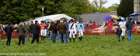 Riders enter the parade ring at Necarne P2P