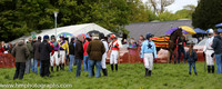 Riders enter the parade ring at Necarne P2P