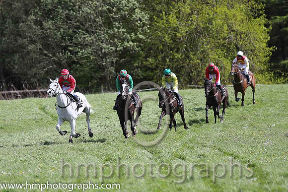 05th PU The Grey Lord ( 2 ) and M E McCrory - Trainer : Nessa Toher - red, emerald green chevrons