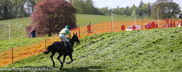 01st Mr Bolt ( 8 ) and N McParlan - Trainer : Sean McParlan - green and yellow diabolo