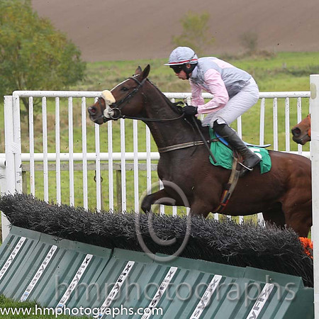 02 Varene De Vauzelle and A P Heskin - - 02nd (5 ,Grey, three pink diamonds, pink sleeves ) Trainer - M ourigan