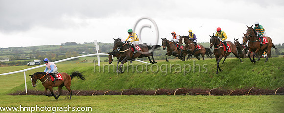 11th Snooze (FR) ( 14 , green and yellow hoops ) and J.L. Cullen - Trainer : John Laurence Cullen - Owner : Mrs S.A. Bramall
