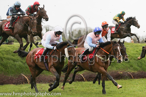 03rd Enniskillen ( 9 , pink, light blue sleeves ) and B.O. Walsh (7) - Trainer : Peter Maher - Owner : A. Weld